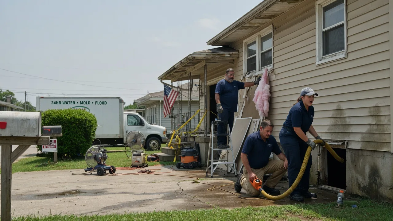 Water Damage Repair in Bradshaw, WV near me